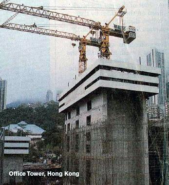 Previous Climbform Project - Office Tower, Hong Kong